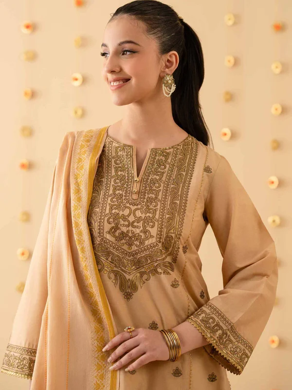 Ethereal Embroidered Suit Set